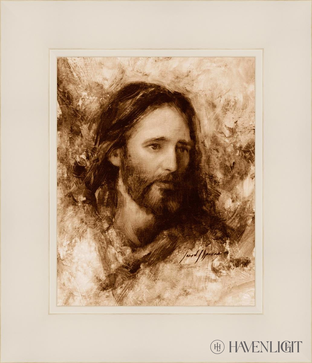 Merciful Savior Open Edition Print / 8 X 10 White 12 1/4 14 Art