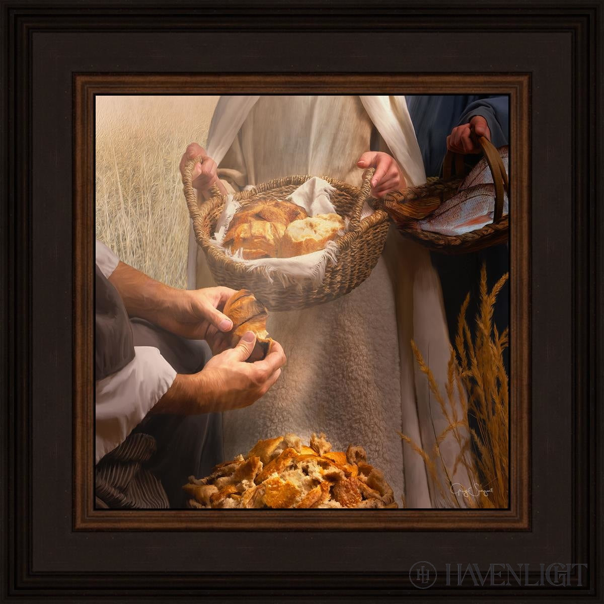 Miracle By The Sea Open Edition Canvas / 11 X Brown 15 3/4 Art