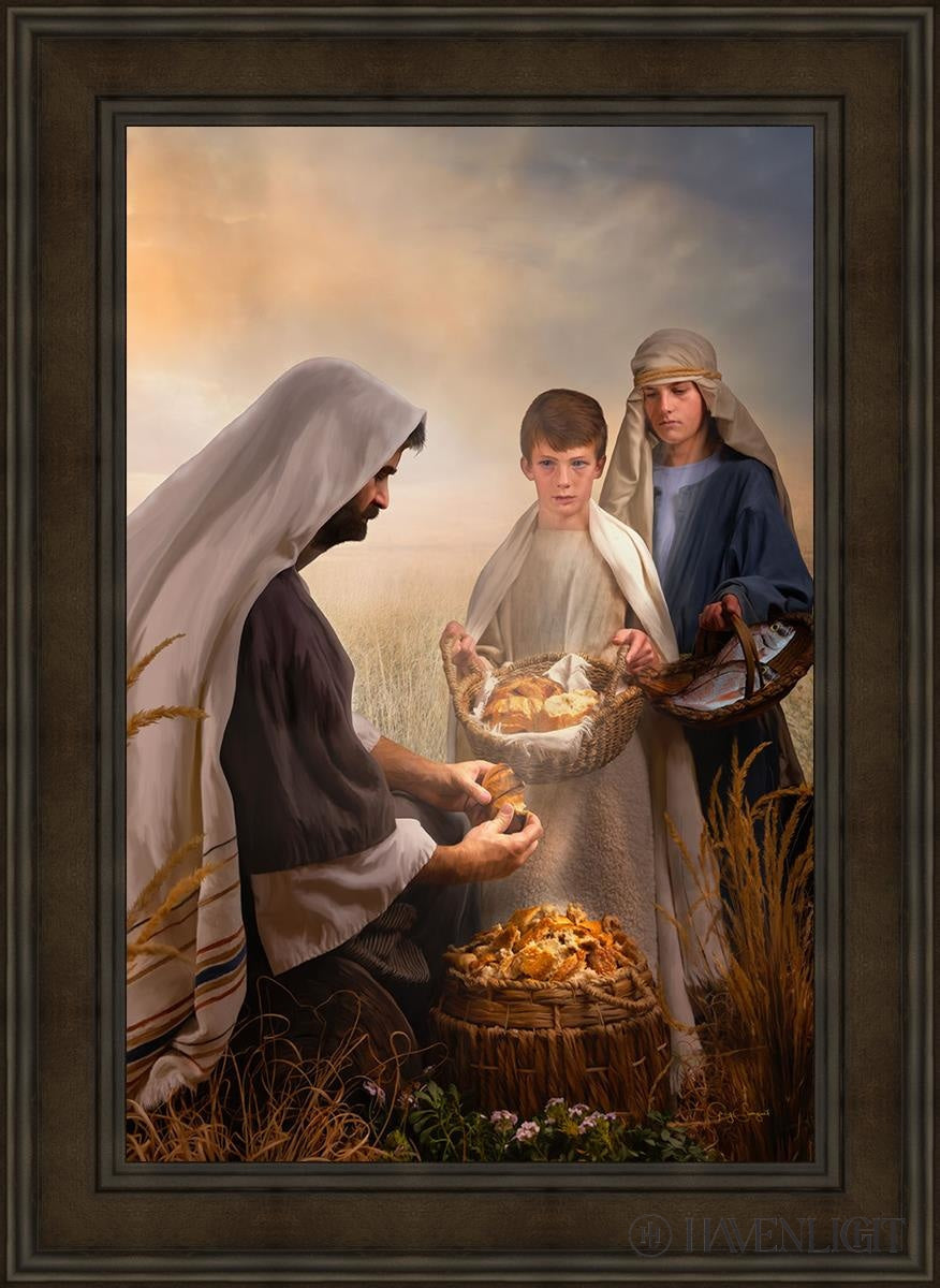 Miracle By The Sea Open Edition Canvas / 22 X 33 Brown 29 3/4 40 Art