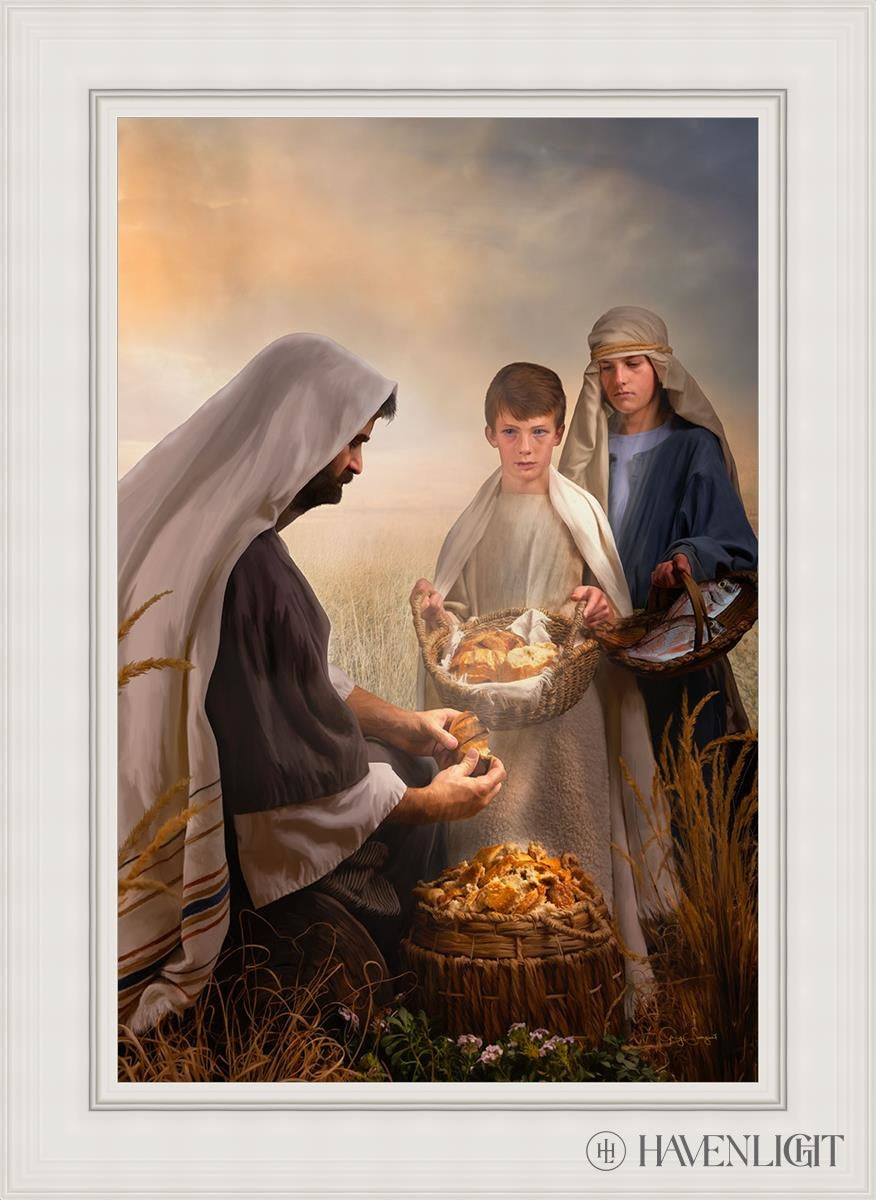 Miracle By The Sea Open Edition Canvas / 22 X 33 White 29 3/4 40 Art