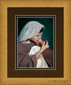 Mothers Love Open Edition Print / 5 X 7 Matte Gold 9 3/4 11 Art