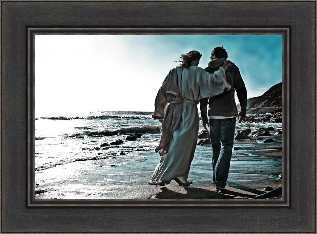 My Friend Open Edition Canvas / 24 X 16 Black 30 1/2 22 Art