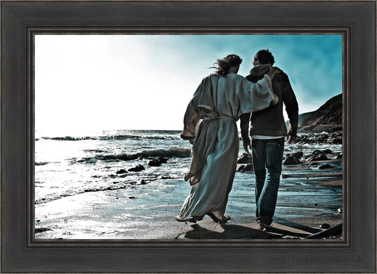 My Friend Open Edition Canvas / 30 X 20 Black 36 1/2 26 Art