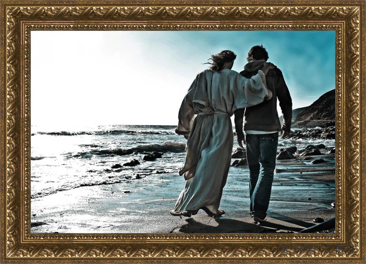 My Friend Open Edition Canvas / 30 X 20 Gold 35 3/4 25 Art