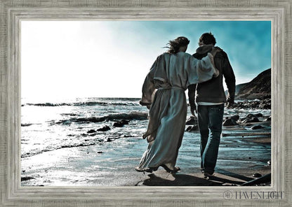 My Friend Open Edition Canvas / 30 X 20 Silver 34 3/4 24 Art