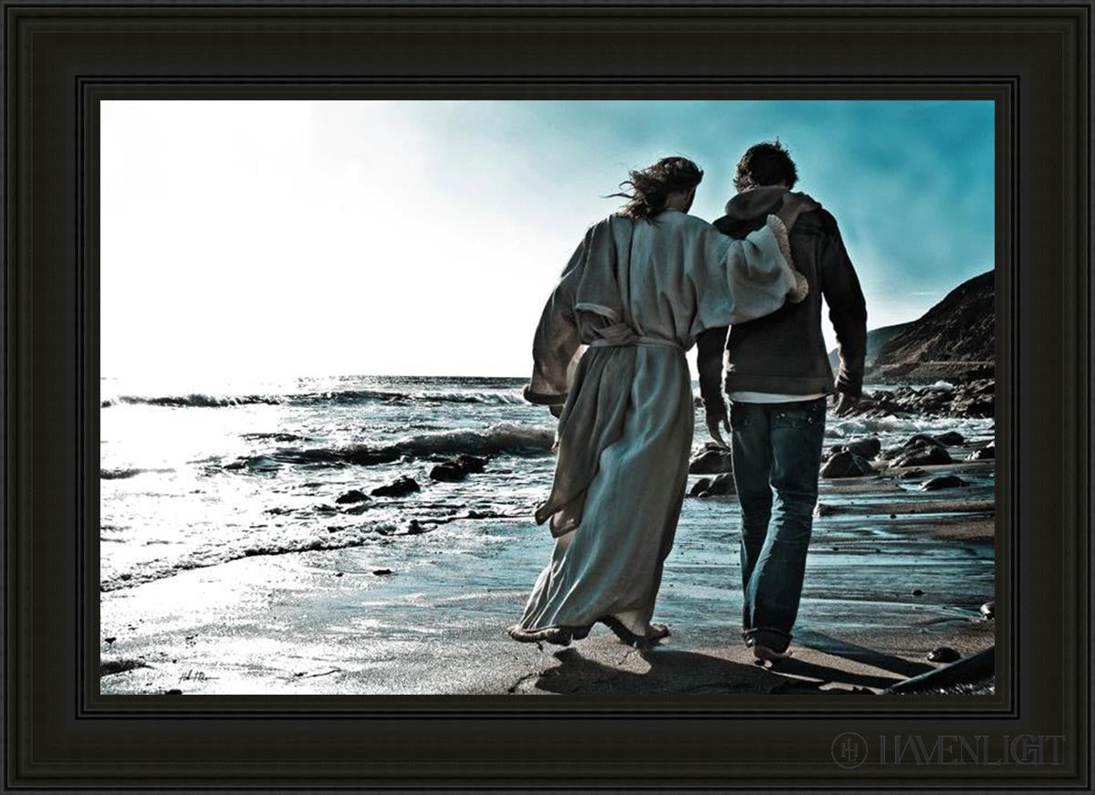 My Friend Open Edition Canvas / 36 X 24 Black 43 3/4 31 Art
