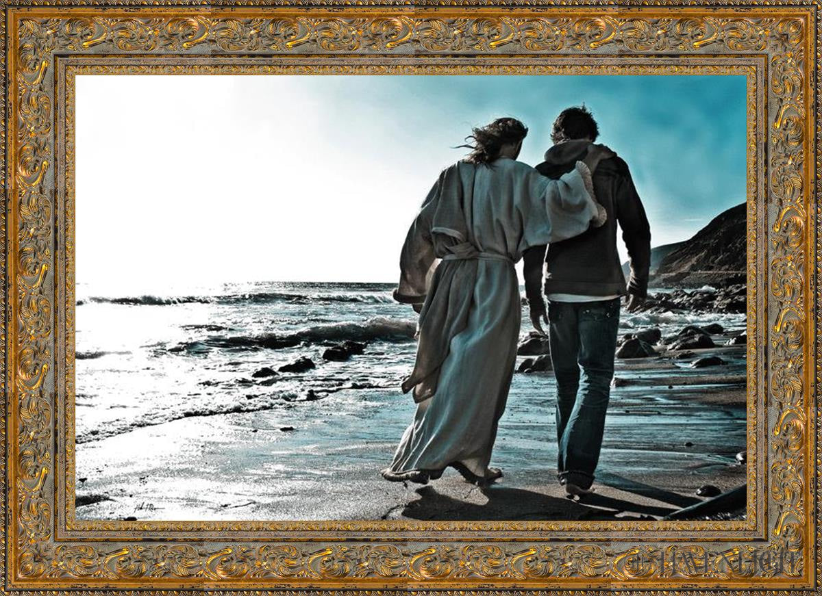 My Friend Open Edition Canvas / 36 X 24 Gold 43 3/4 31 Art
