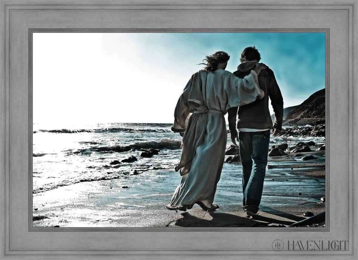 My Friend Open Edition Canvas / 36 X 24 Gray 43 3/4 31 Art