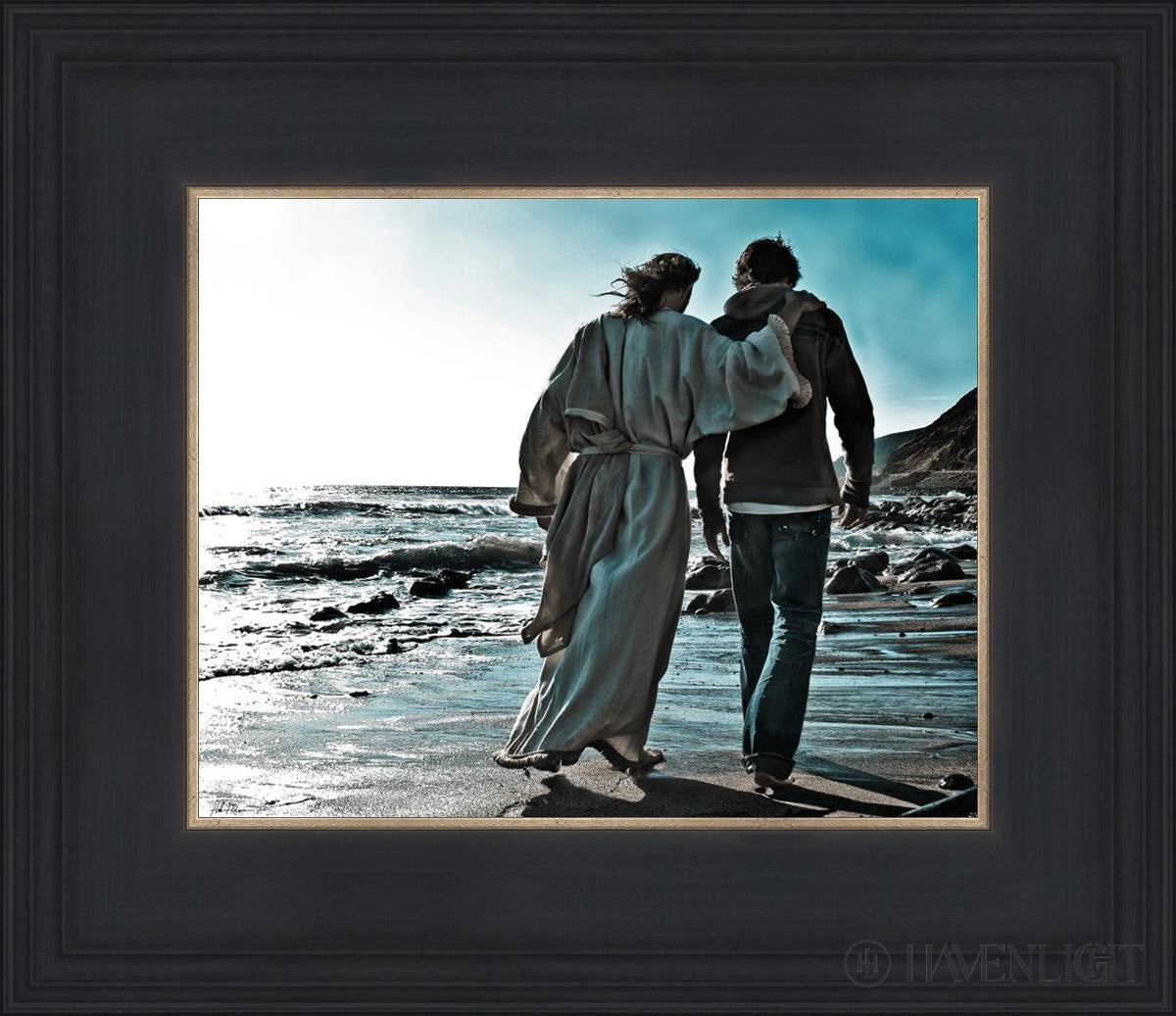 My Friend Open Edition Print / 10 X 8 Black 14 3/4 12 Art