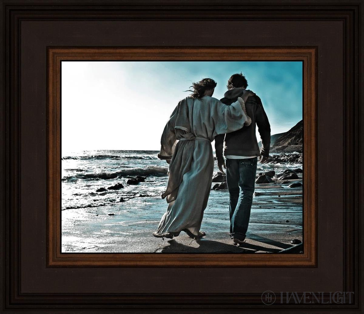 My Friend Open Edition Print / 10 X 8 Brown 14 3/4 12 Art