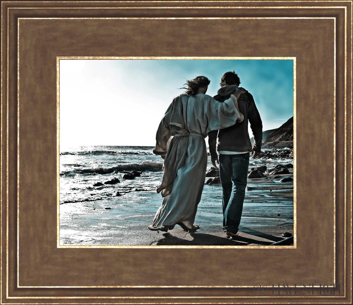 My Friend Open Edition Print / 10 X 8 Gold 14 3/4 12 Art