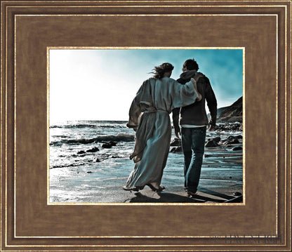 My Friend Open Edition Print / 10 X 8 Gold 14 3/4 12 Art