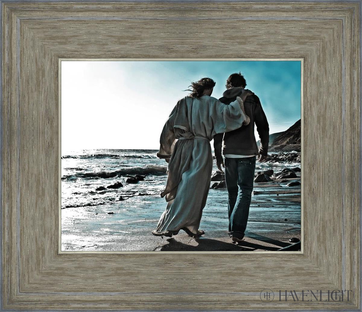 My Friend Open Edition Print / 10 X 8 Gray 14 3/4 12 Art