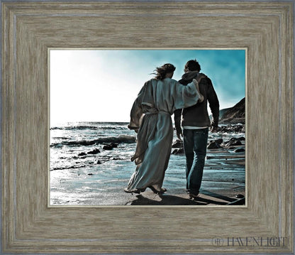 My Friend Open Edition Print / 10 X 8 Gray 14 3/4 12 Art