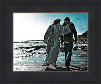 My Friend Open Edition Print / 14 X 11 Black 18 3/4 15 Art