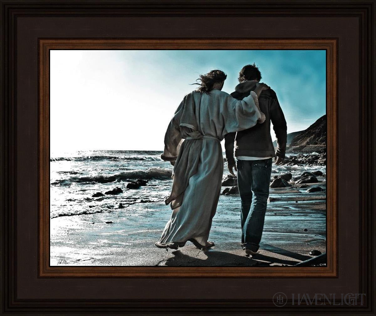 My Friend Open Edition Print / 14 X 11 Brown 18 3/4 15 Art