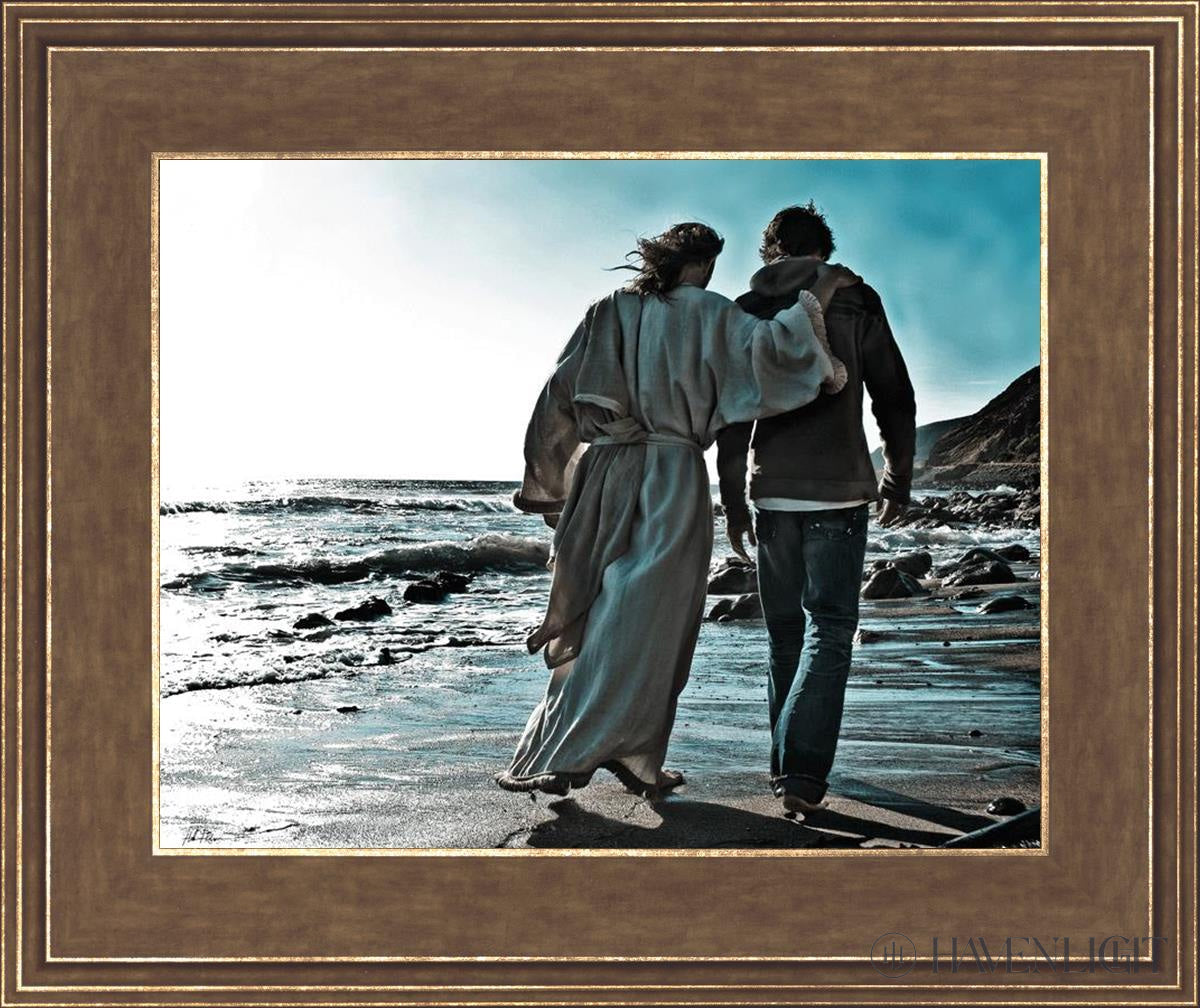 My Friend Open Edition Print / 14 X 11 Gold 18 3/4 15 Art