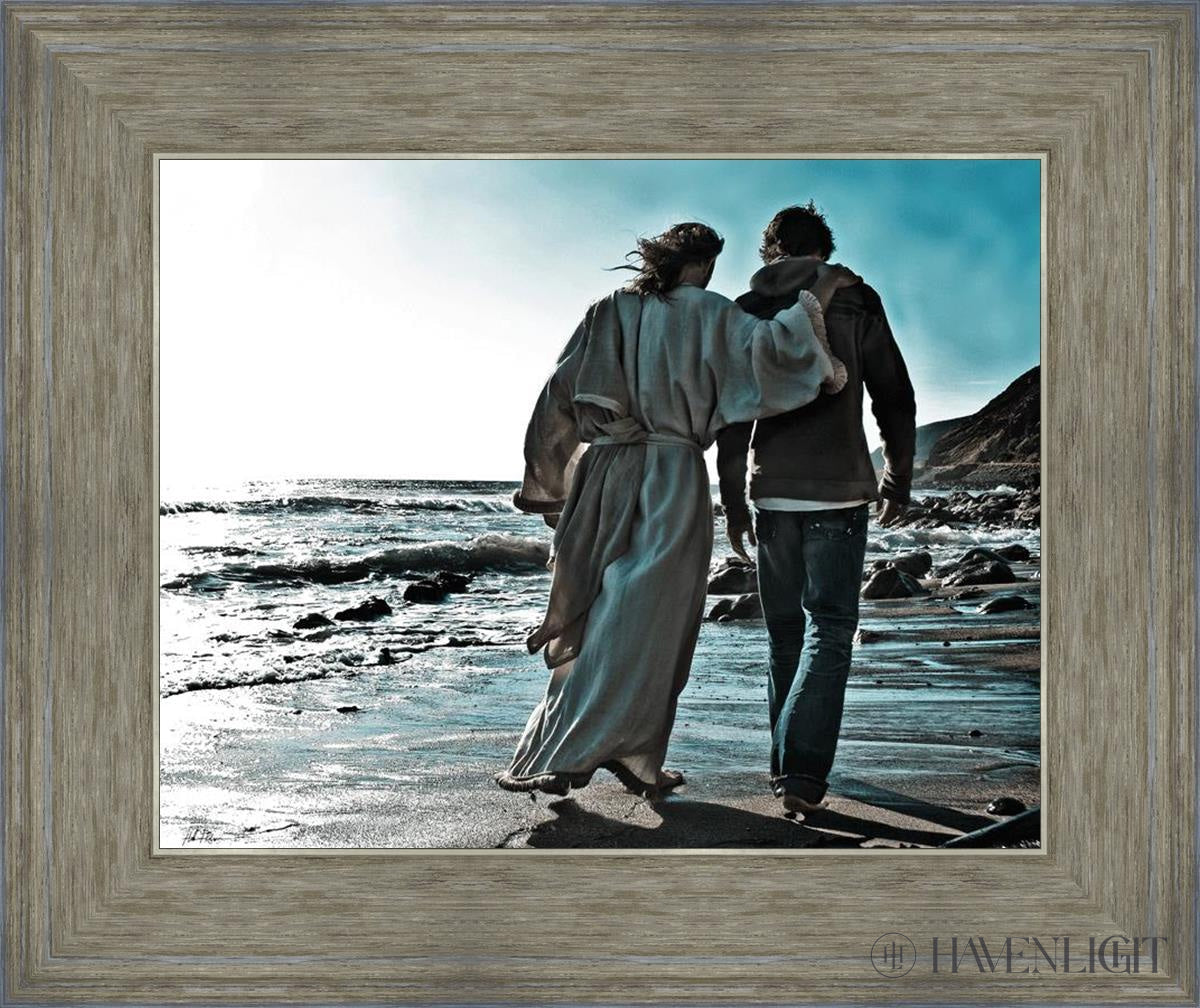 My Friend Open Edition Print / 14 X 11 Gray 18 3/4 15 Art