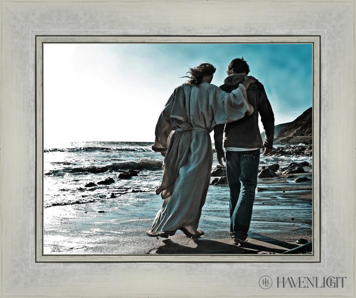 My Friend Open Edition Print / 14 X 11 Silver 18 1/4 15 Art