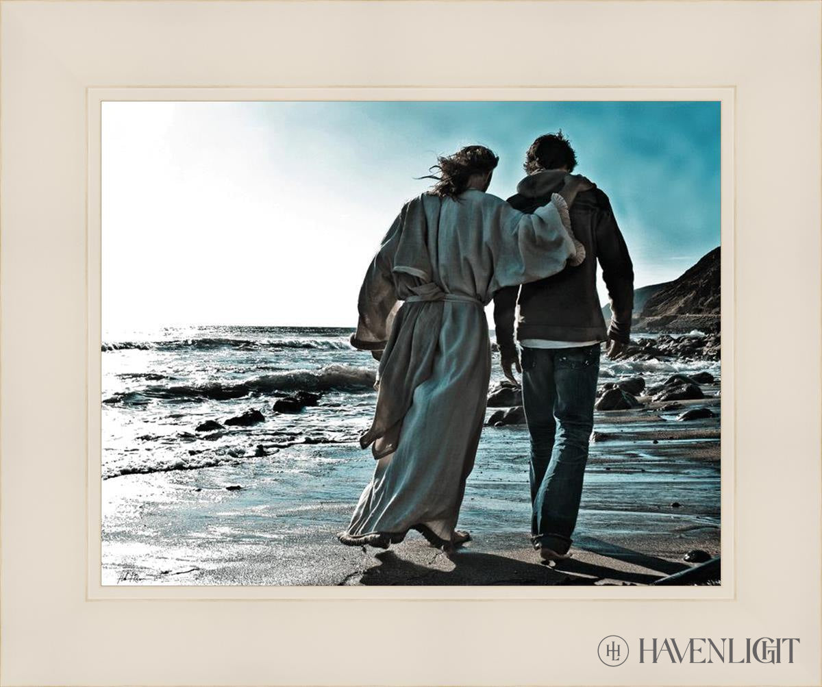 My Friend Open Edition Print / 14 X 11 White 18 1/4 15 Art