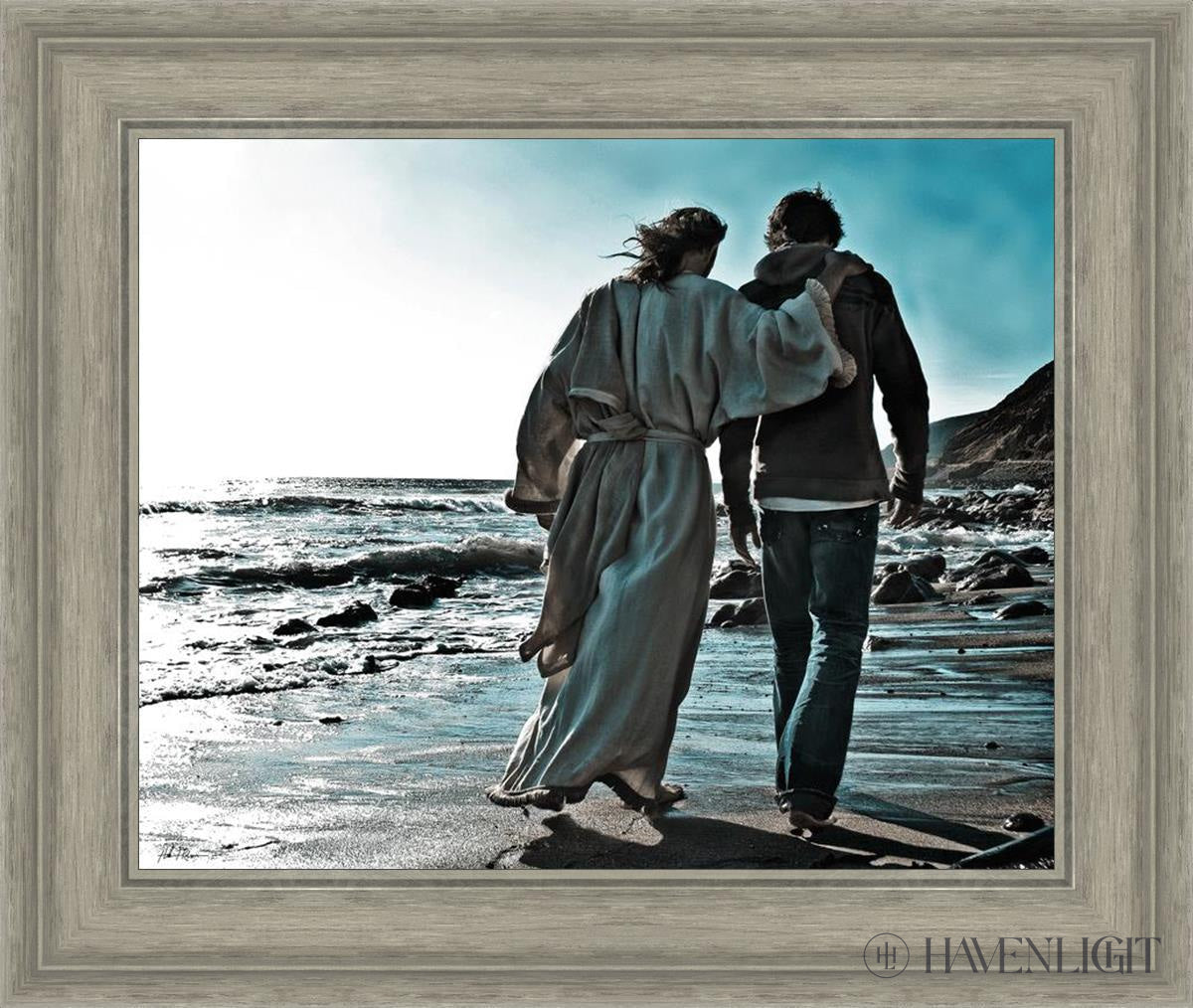 My Friend Open Edition Print / 20 X 16 Gray 25 3/4 21 Art