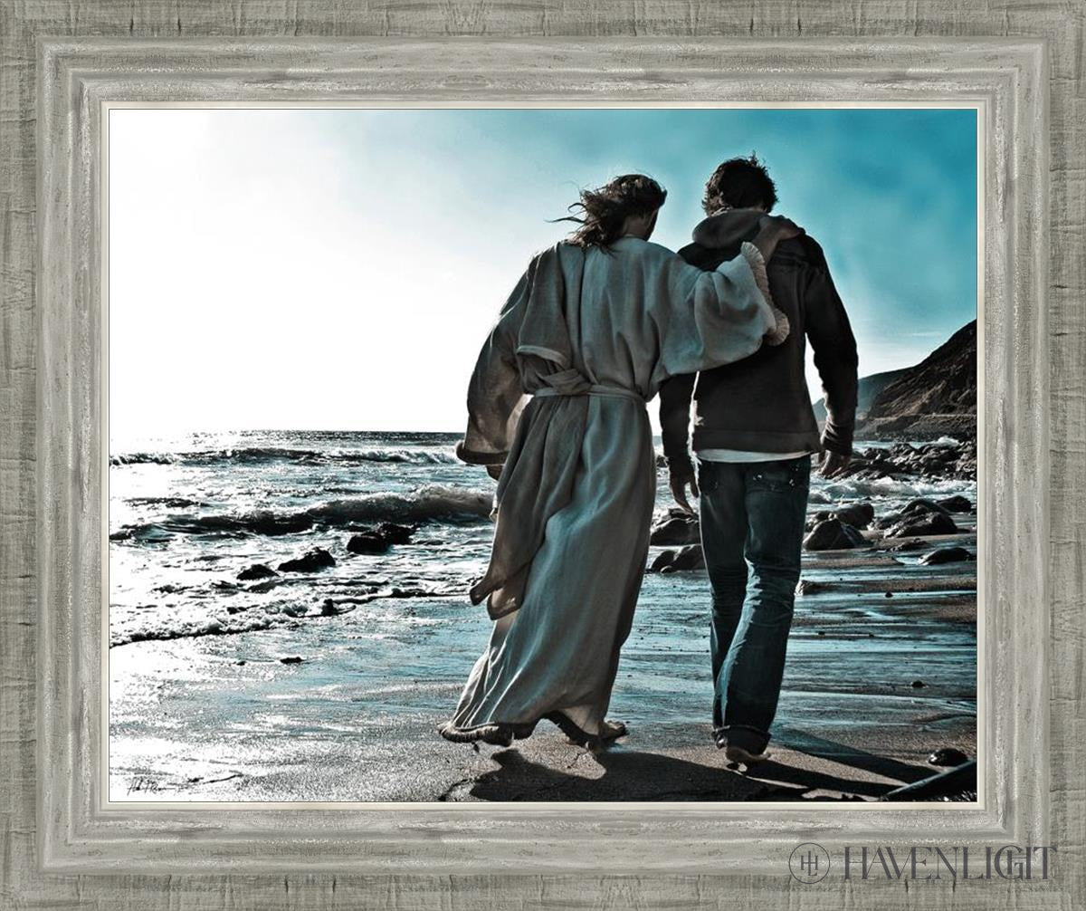 My Friend Open Edition Print / 20 X 16 Silver 24 3/4 Art