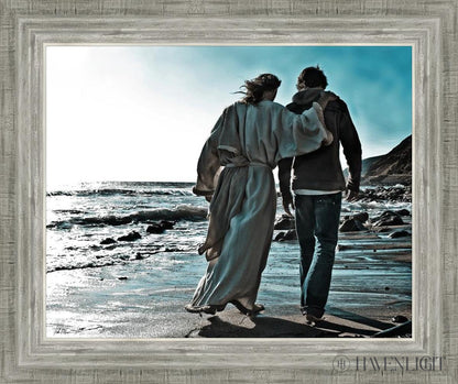 My Friend Open Edition Print / 20 X 16 Silver 24 3/4 Art