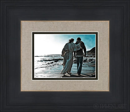 My Friend Open Edition Print / 7 X 5 Black 14 3/4 12 Art