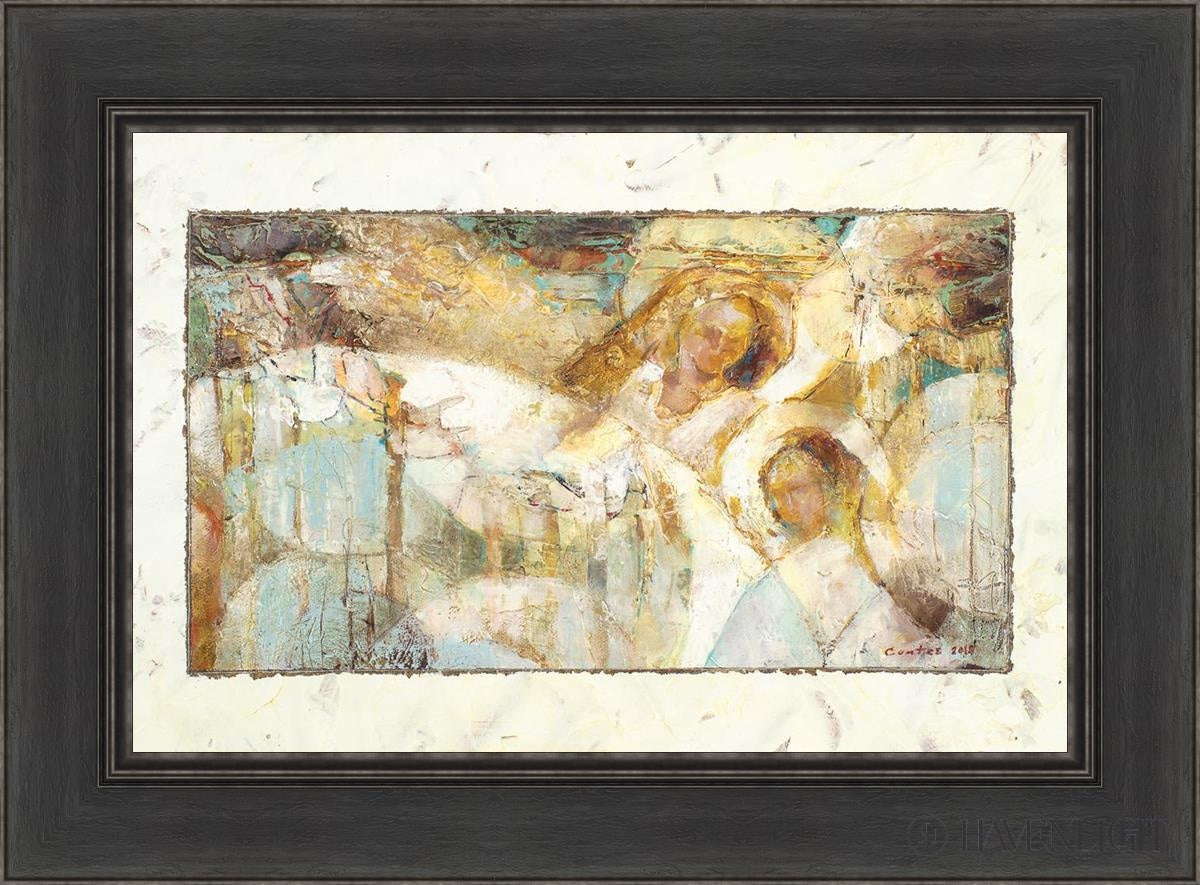 Nativity Open Edition Canvas / 24 X 16 Black 30 1/2 22 Art