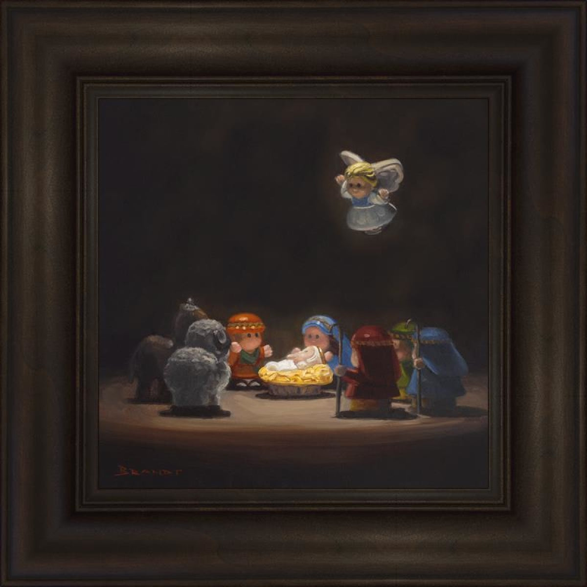 Nativity Open Edition Print / 12 X Frame C Art