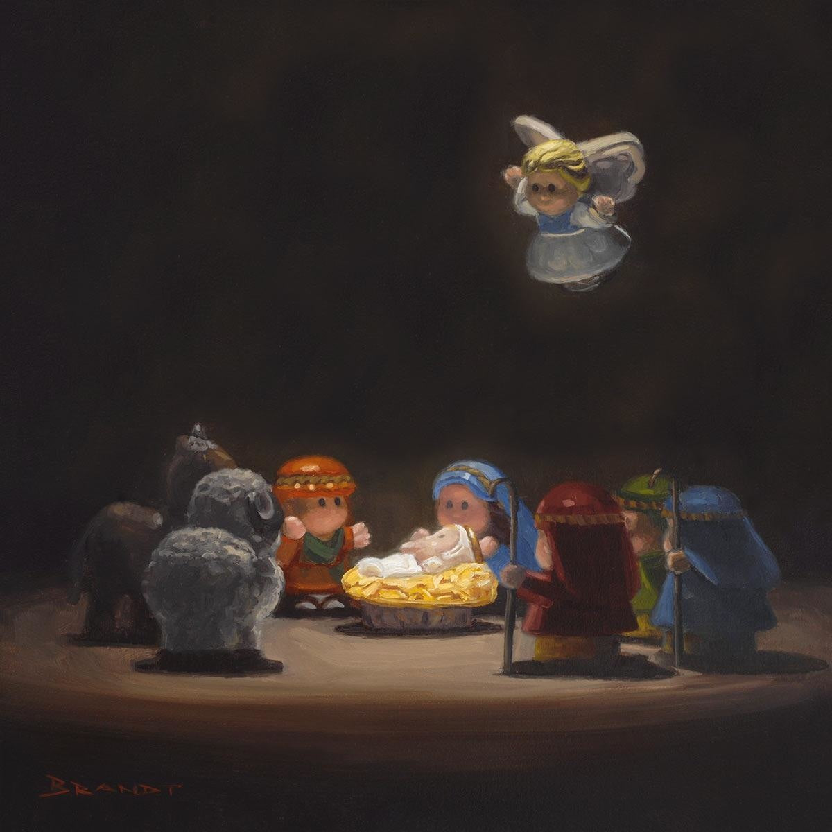 Nativity Open Edition Print / 12 X Only Art