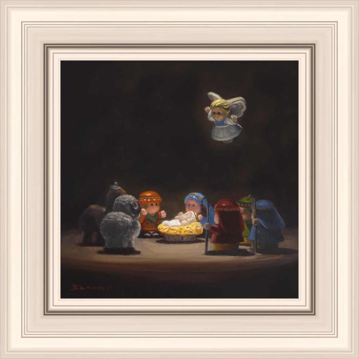 Nativity Open Edition Print / 14 X Frame R 20 3/4 Art