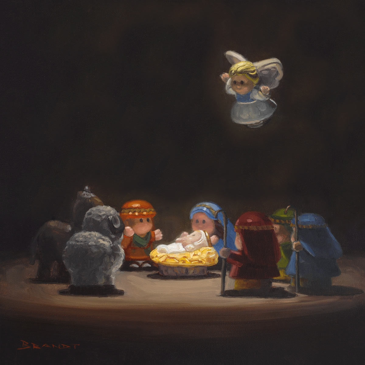 Nativity Open Edition Print / 16 X Only Art