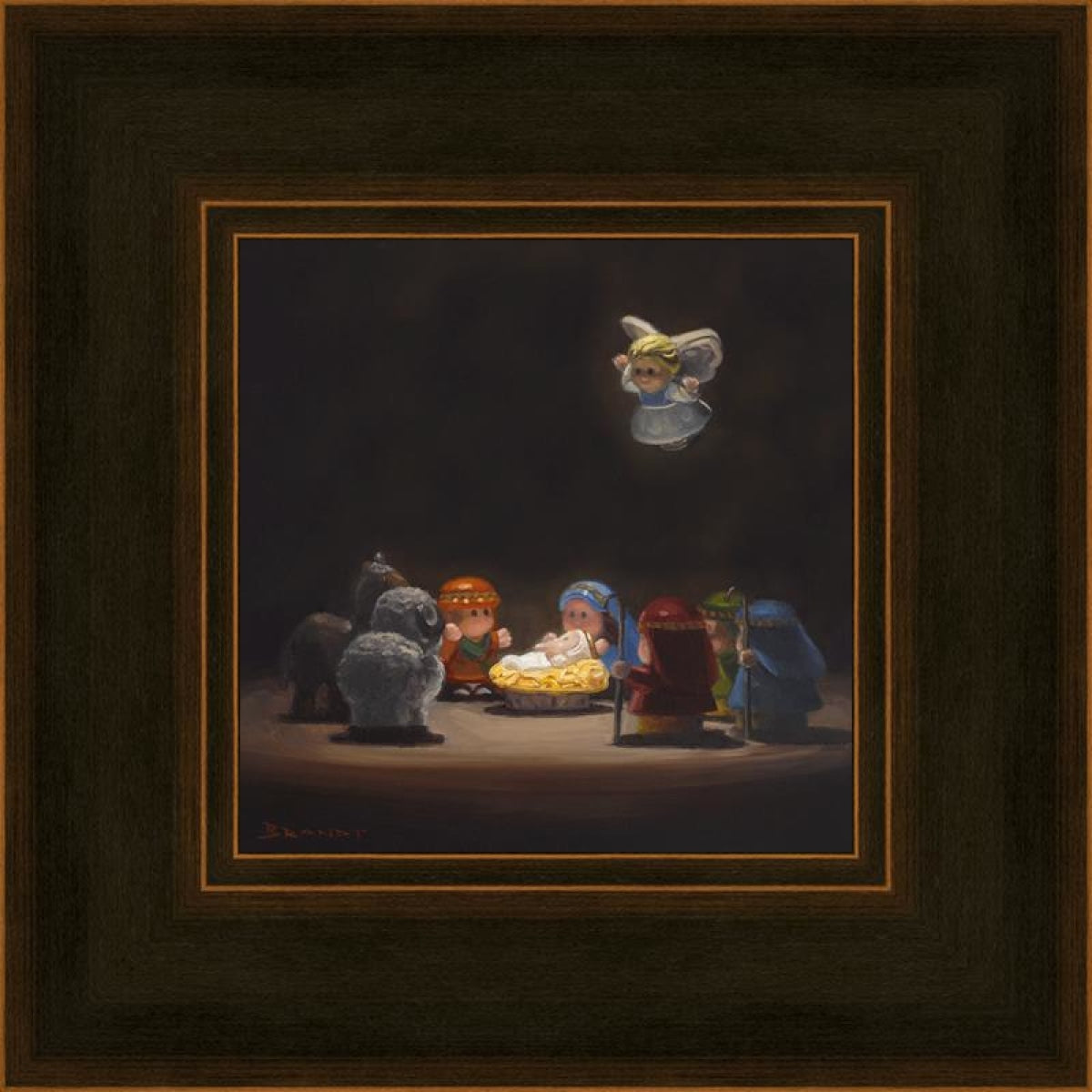 Nativity Open Edition Print / 6 X Frame A 10 1/4 Art