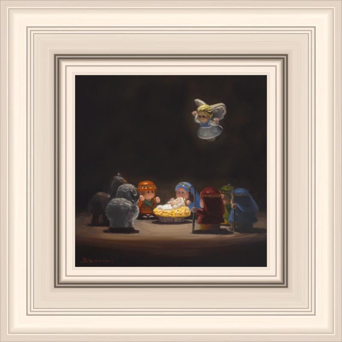 Nativity Open Edition Print / 6 X Frame R 10 1/4 Art