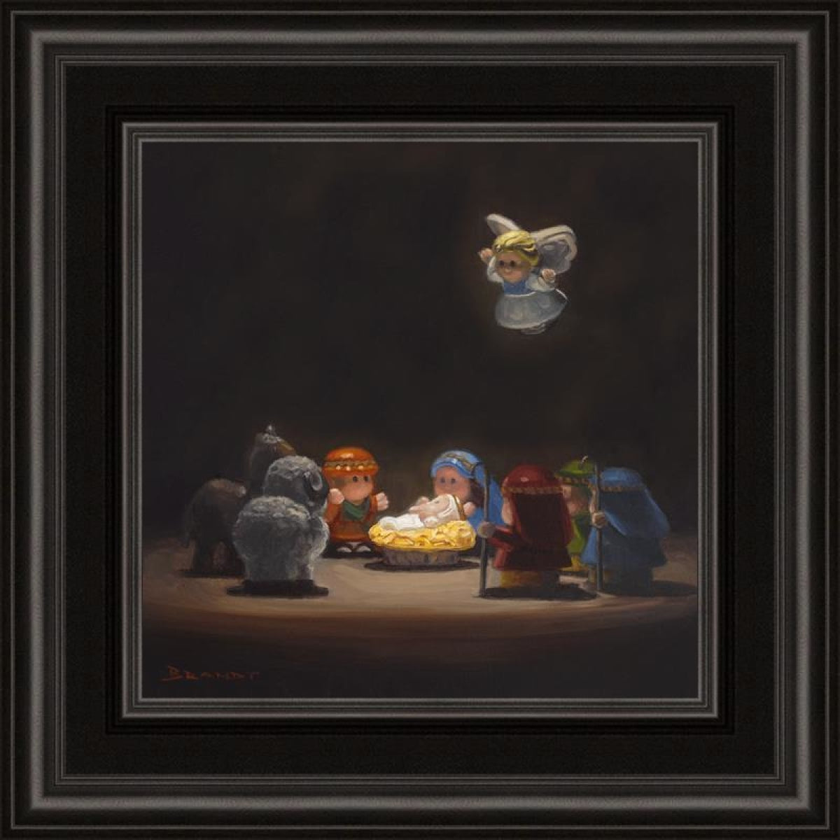 Nativity Open Edition Print / 9 X Frame E 13 Art