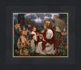 Of Such Is The Kingdom Of Heaven Open Edition Print / 10 X 8 Black 14 3/4 12 Art