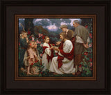 Of Such Is The Kingdom Of Heaven Open Edition Print / 10 X 8 Brown 14 3/4 12 Art