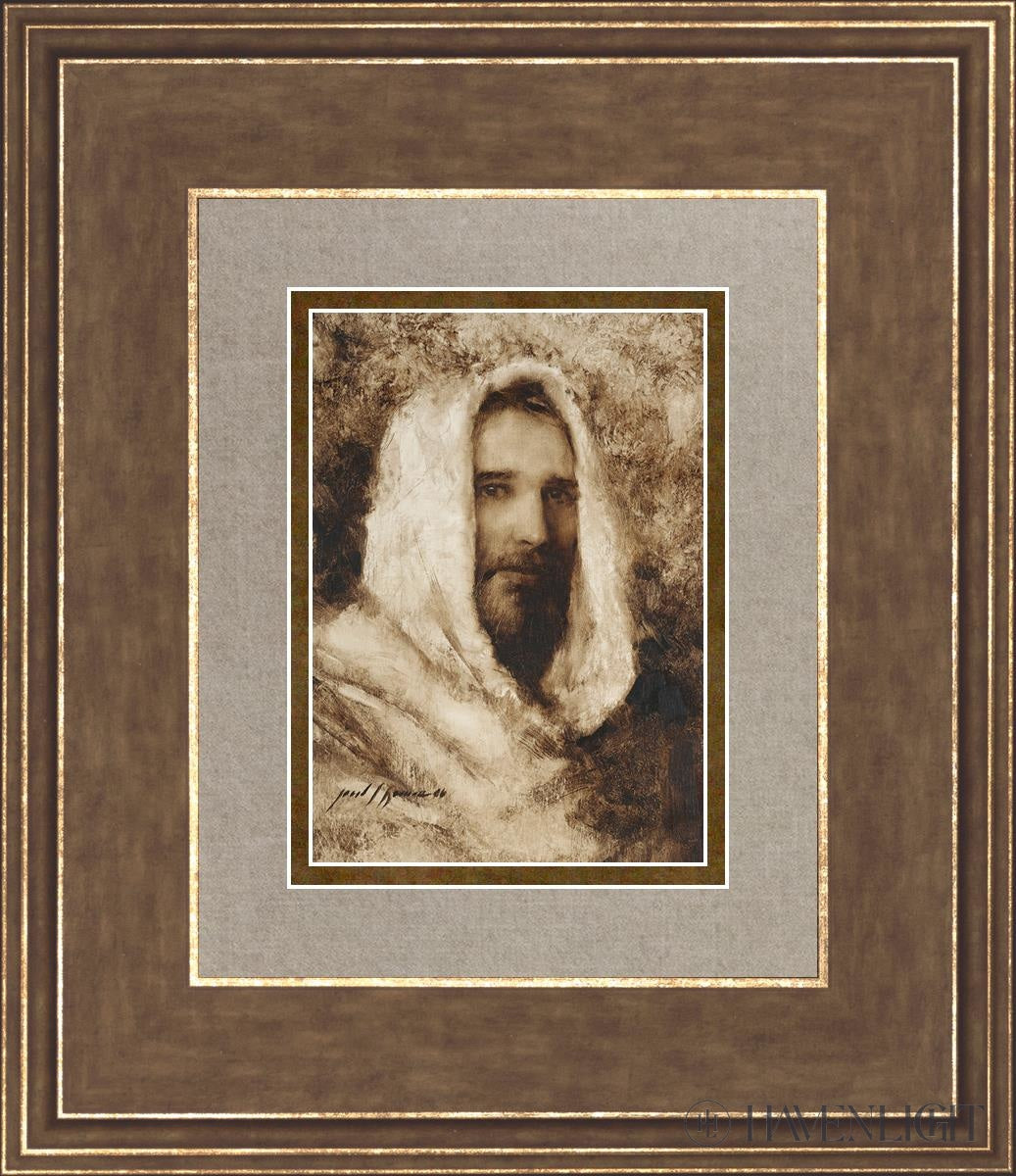 Our Shepherd Open Edition Print / 5 X 7 Gold 12 3/4 14 Art