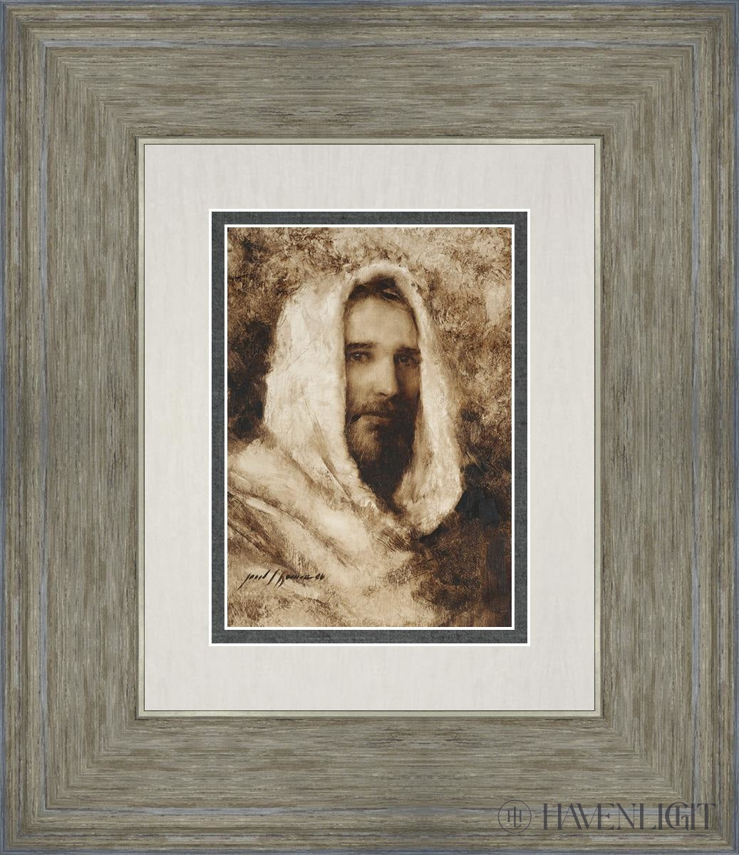 Our Shepherd Open Edition Print / 5 X 7 Gray 12 3/4 14 Art