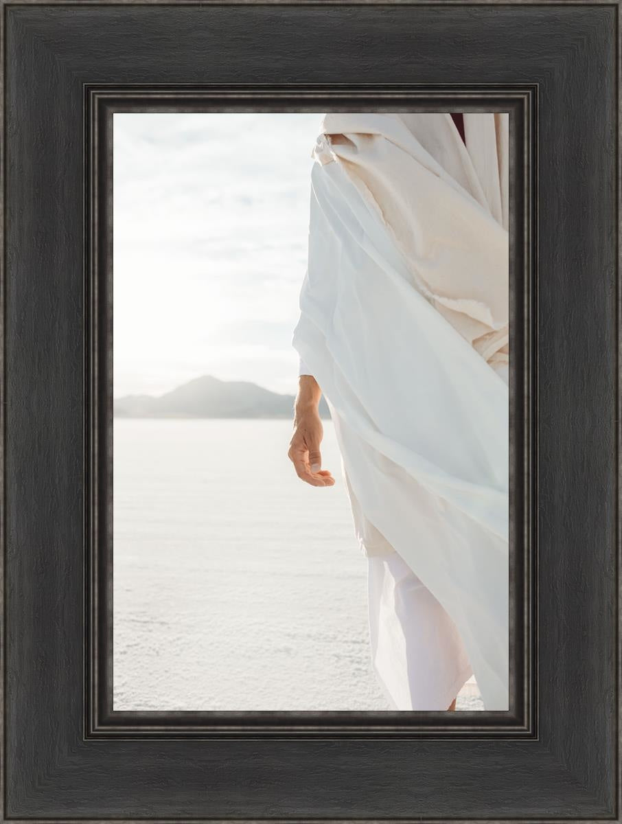 Peace Be Still Open Edition Canvas / 12 X 18 Black 1/2 24 Art
