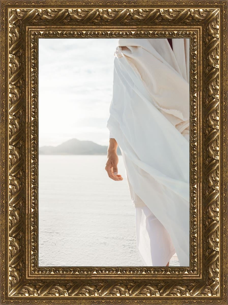 Peace Be Still Open Edition Canvas / 12 X 18 Gold 17 3/4 23 Art