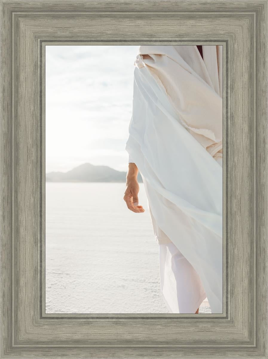 Peace Be Still Open Edition Canvas / 12 X 18 Gray 17 3/4 23 Art