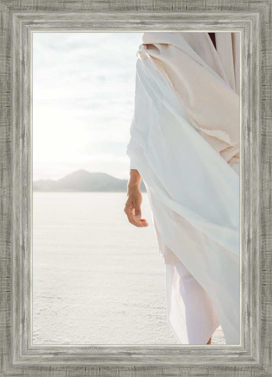 Peace Be Still Open Edition Canvas / 16 X 24 Silver 20 3/4 28 Art
