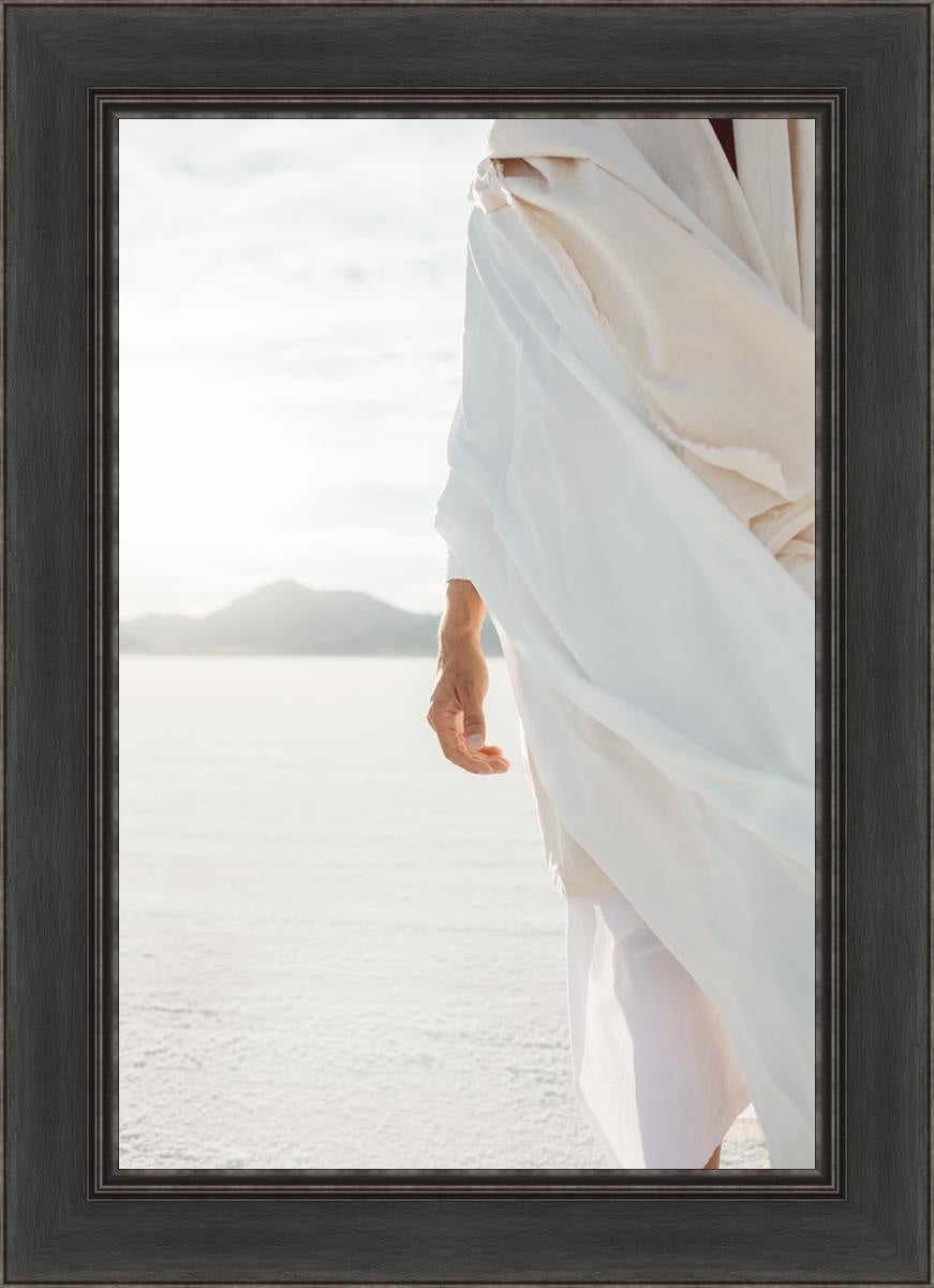 Peace Be Still Open Edition Canvas / 20 X 30 Black 26 1/2 36 Art