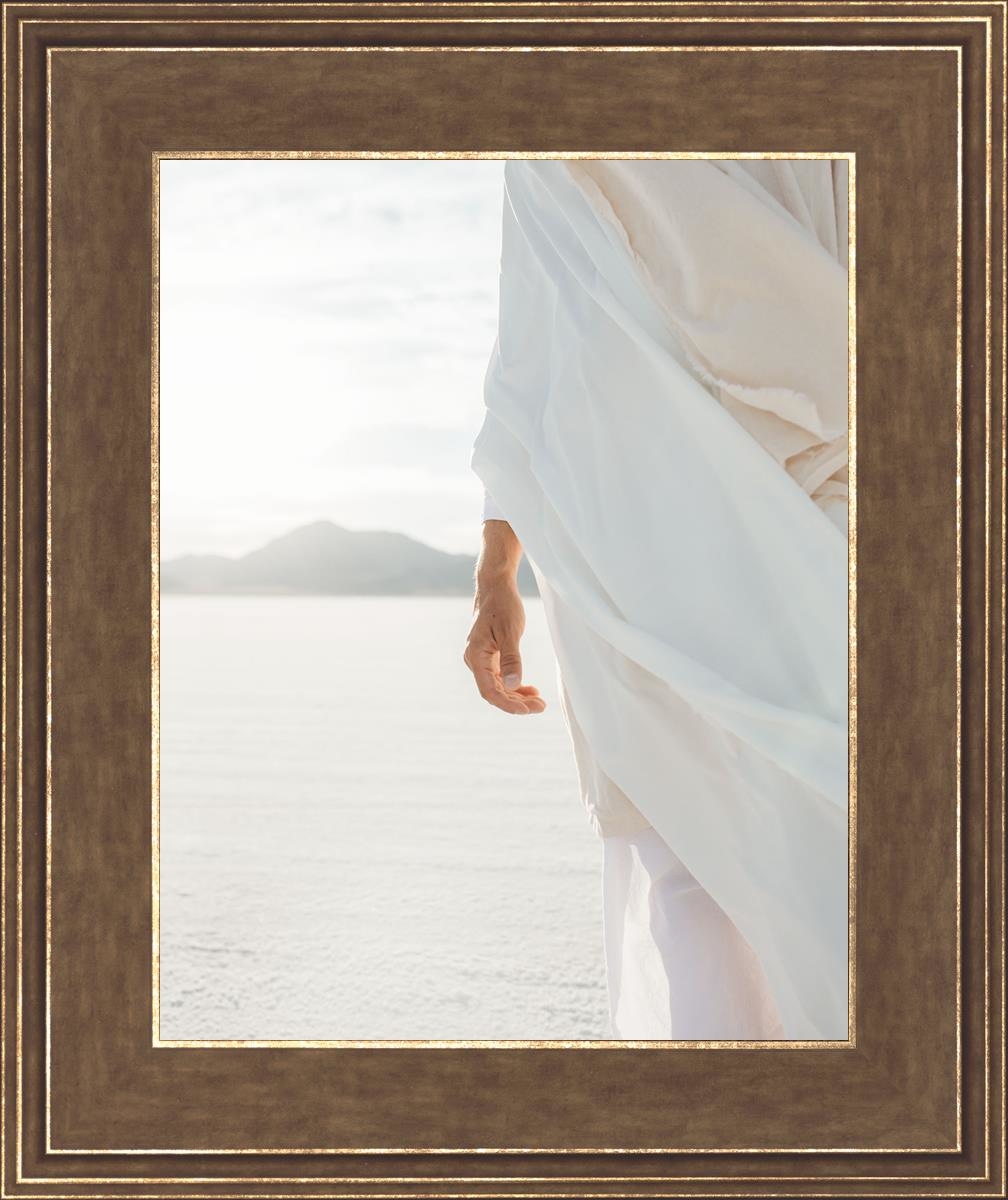 Peace Be Still Open Edition Print / 11 X 14 Gold 15 3/4 18 Art