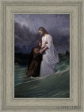 Peters Faith In Christ Open Edition Canvas / 12 X 18 Gray 17 3/4 23 Art