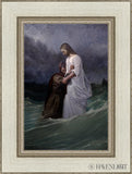Peters Faith In Christ Open Edition Canvas / 12 X 18 Ivory 1/2 24 Art