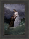 Peters Faith In Christ Open Edition Canvas / 16 X 24 Black 22 1/2 30 Art