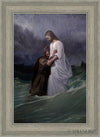 Peters Faith In Christ Open Edition Canvas / 16 X 24 Gray 21 3/4 29 Art